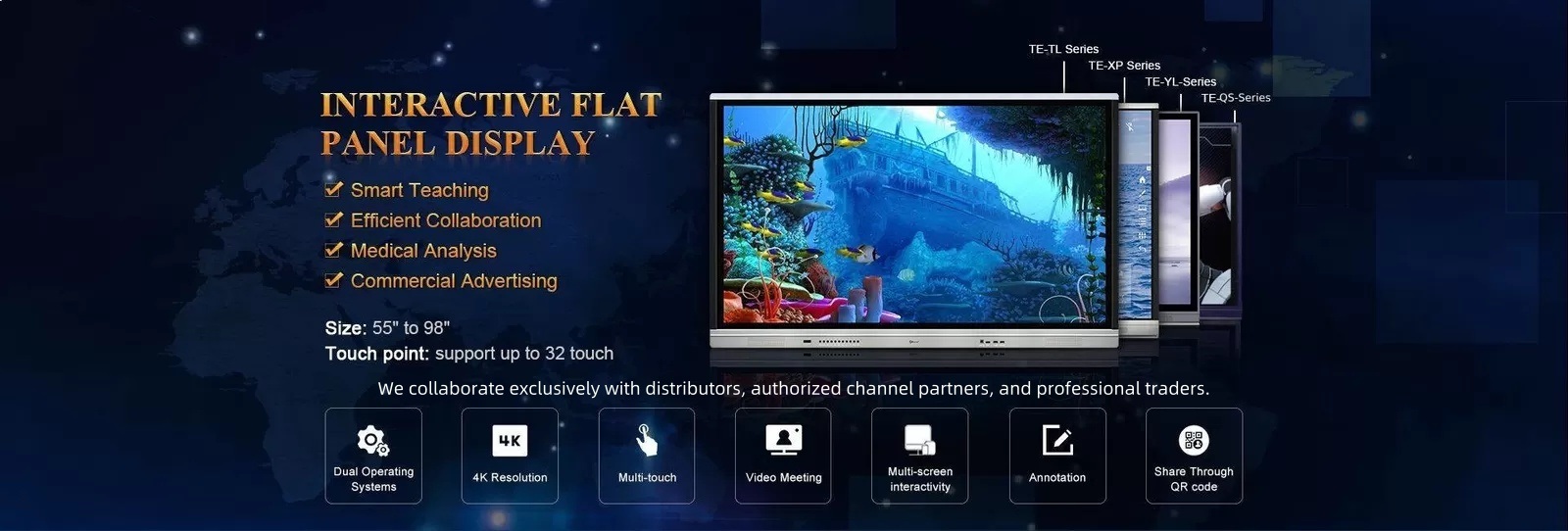 Iboard इंटरएक्टिव व्हाइटबोर्ड