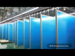 82-120 इंच इन्फ्रारेड इंटरैक्टिव व्हाइटबोर्ड 1855x1280 मिमी शिक्षा व्यवसाय के लिए