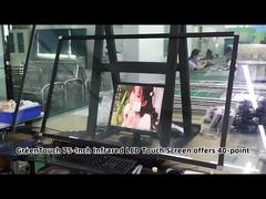 इंटरएक्टिव व्हाइटबोर्ड उच्च रिज़ॉल्यूशन और ब्लैक फ्रेम