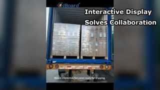 आईबोर्ड फैक्टरी इंटरैक्टिव फ्लैट पैनल डिस्प्ले