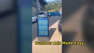 आईबोर्ड आउटडोर पोर्टेबल डिजिटल साइनेज