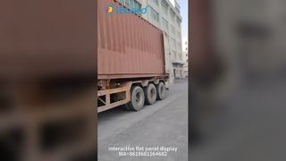 आईबोर्ड इंटरैक्टिव व्हाइटबोर्ड उत्पादन और शिपिंग