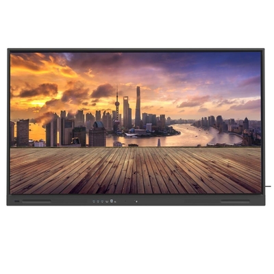 इंटरैक्टिव फ्लैट पैनल 55/65/75/86/98 इंच 4K UHD फ्लैट पैनल स्मार्ट इंटरैक्टिव व्हाइटबोर्ड सम्मेलन कक्ष स्कूल के लिए