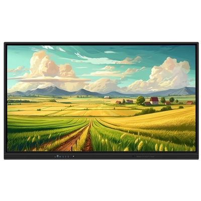55 65 75 86 इंच आईआर इंटरएक्टिव व्हाइटबोर्ड 4K टच पैनल पीसी टीवी एंड्रॉयड ओपीएस डिस्प्ले