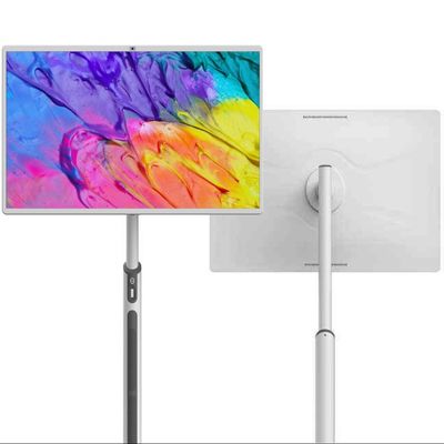 कियोस्क मुल्ट टच 32 इंच मोबाइल स्मार्ट टच स्क्रीन पोर्टेबल वायरलेस स्मार्ट स्क्रीन