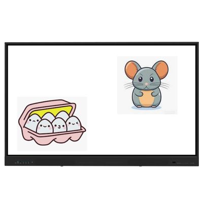 55/65/75/86/98 इंच इंटरएक्टिव फ्लैट पैनल बिजनेस वीडियो कॉन्फ्रेंस और शिक्षा के लिए