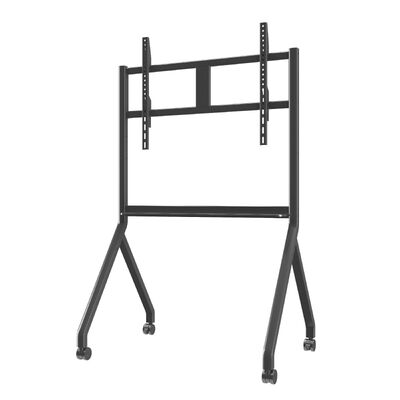 इंटरैक्टिव व्हाइटबोर्ड स्टैंड टीवी स्मार्ट टीवी/आईएफपीडी के लिए मोबाइल स्टैंड 43-86 इंच आकार