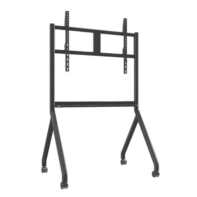 इंटरैक्टिव व्हाइटबोर्ड स्टैंड टीवी स्मार्ट टीवी/आईएफपीडी के लिए मोबाइल स्टैंड 43-86 इंच आकार