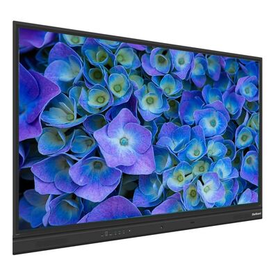 इंटरैक्टिव फ्लैट पैनल मल्टी-टच स्मार्ट बोर्ड 4K रिज़ॉल्यूशन और शिक्षा और व्यवसाय के लिए एंड्रॉइड/विंडोज डुअल सिस्टम के साथ