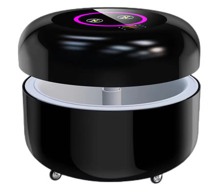 स्मार्ट मोबाइल रेफ्रिजरेटर X1 पोर्टेबल यूनिवर्सल पहियों के साथ हाइड्रोलिक लिफ्टिंग कवर 130L रेफ्रिजरेटर वायरलेस चार्ज