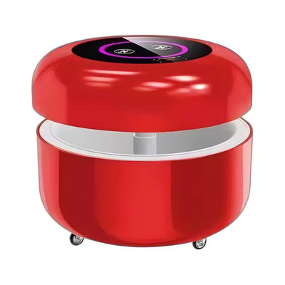 स्मार्ट मोबाइल रेफ्रिजरेटर X1 पोर्टेबल यूनिवर्सल पहियों के साथ हाइड्रोलिक लिफ्टिंग कवर 130L रेफ्रिजरेटर वायरलेस चार्ज