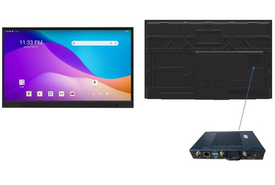 आईआर इंटरएक्टिव व्हाइटबोर्ड स्मार्ट टच स्क्रीन के लिए एंड्रॉयड EDLA OPS कंप्यूटर