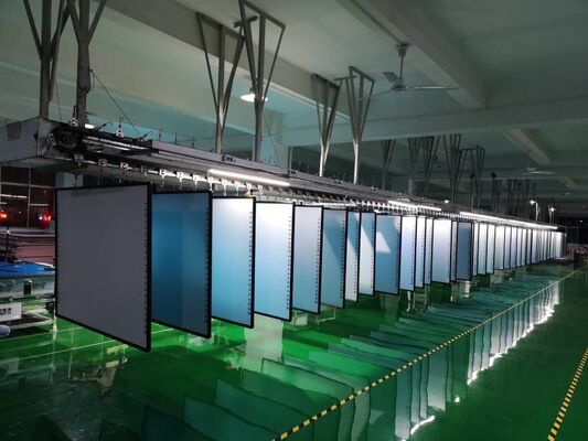 450 डी/एम2 एलईडी इंटरैक्टिव व्हाइटबोर्ड 2x 15W स्पीकर और मल्टी-टच 40 पॉइंट्स के साथ