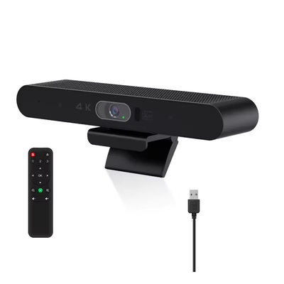 iBoard 4K AI ऑटो फ्रेमिंग ऑल-इन-वन वीडियो बार कॉन्फ्रेंसिंग वेब कैमरा रिमोट कंट्रोल मीटिंग समाधान