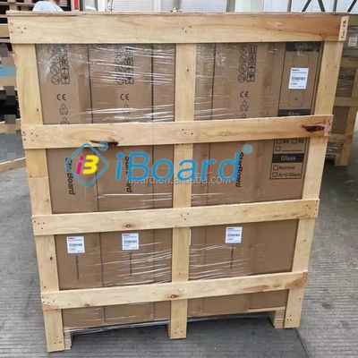 65 इंच का एलसीडी शिक्षण बोर्ड मल्टी टच इंटरैक्टिव डिस्प्ले स्मार्ट बोर्ड इंटरैक्टिव बोर्ड इलेक्ट्रॉनिक बोर्ड