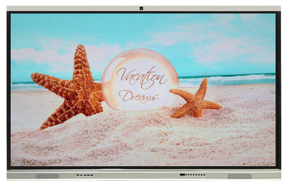 ओपीएस कैम माइक के साथ 65 इंटरएक्टिव फ्लैट पैनल डिस्प्ले स्मार्ट टचस्क्रीन एंड्रॉइड 11