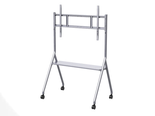 इंटरैक्टिव व्हाइटबोर्ड स्टैंड टीवी स्मार्ट टीवी/आईएफपीडी के लिए मोबाइल स्टैंड 43-86 इंच आकार