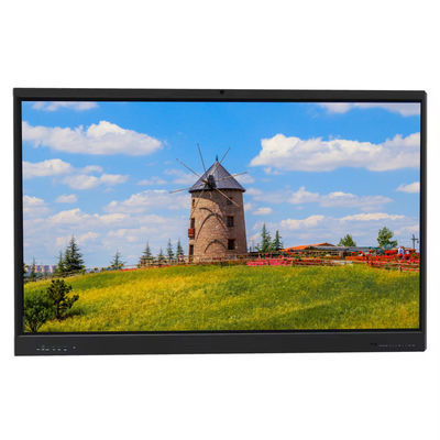 एलईडी इंटरैक्टिव स्मार्ट बोर्ड 65 इंच 4K UHD डिस्प्ले टच Android 14 बिल्ट-इन कैमरा माइक पीसी स्पीकर वाईफाई स्कूल शिक्षण, सम्मेलन और कार्यालय उपयोग के लिए बिल्कुल सही