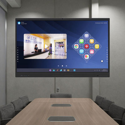 फैक्टरी थोक इन्फ्रारेड इंटरैक्टिव व्हाइटबोर्ड, HDMI USB कनेक्शन के साथ, कस्टम डिज़ाइन इंटरैक्टिव फ्लैट पैनल डिस्प्ले, स्मार्ट टच बोर्ड, शिक्षा, सम्मेलन और बैठक के लिए AI फ़ंक्शन के साथ व्हाइट बोर्ड