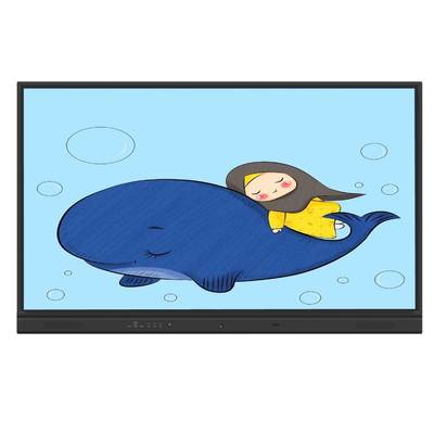 16:9 4000:1 अनुपात इन्फ्रारेड इंटरैक्टिव व्हाइटबोर्ड 20 टच पॉइंट्स फिंगर/ऑब्जेक्ट्स टच विधि बिजनेस मीटिंग्स ऑनलाइन एजुकेशन सॉफ्टवेयर के साथ