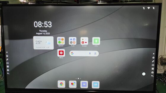 बैठक कक्षों के लिए इंटरैक्टिव व्हाइटबोर्ड एलसीडी टच स्क्रीन इंटरैक्टिव टच स्क्रीन मॉनिटर