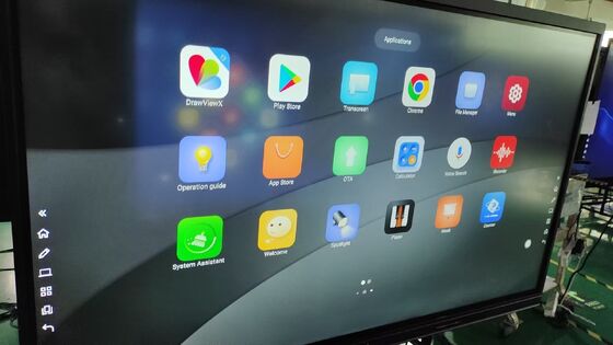 फैक्टरी सरल इंटरैक्टिव व्हाइटबोर्ड फ्लैट पैनल डिस्प्ले इन्फ्रारेड टच