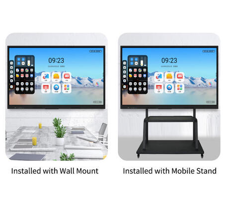 75 इंच आईबोर्ड इंटरएक्टिव व्हाइटबोर्ड स्मार्ट फ्लैट पैनल EDLA प्रमाणित