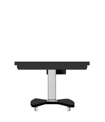 55 से 75 इंच टच स्क्रीन मॉनिटर इंटरैक्टिव बोर्ड के लिए इलेक्ट्रॉनिक मोबाइल स्टैंड