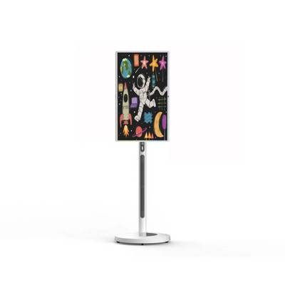 32 इंच एंड्रॉइड 13 टच स्क्रीन कियोस्क मोबाइल स्टैंड और इंटरैक्टिव डिजिटल साइनेज के साथ