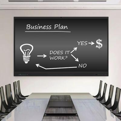 विरोधी चमक इंटरैक्टिव फ्लैट पैनल मल्टी टच स्क्रीन इंटरैक्टिव व्हाइटबोर्ड स्कूल की बैठक के लिए