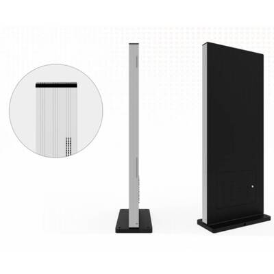 55 इंच 4K टच स्क्रीन कियोस्क, इंटरैक्टिव डिजिटल साइनेज और मेनू बोर्ड के लिए Android/Windows OS के साथ