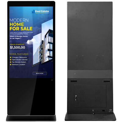 iBoard हॉट सेल कस्टम एलसीडी डिजिटल साइनेज डिस्प्ले वॉल वर्टिकल एलसीडी बिलबोर्ड कियोस्क टच स्प्लिसिंग स्क्रीन इलेक्ट्रॉनिक विज्ञापन स्क्रीन