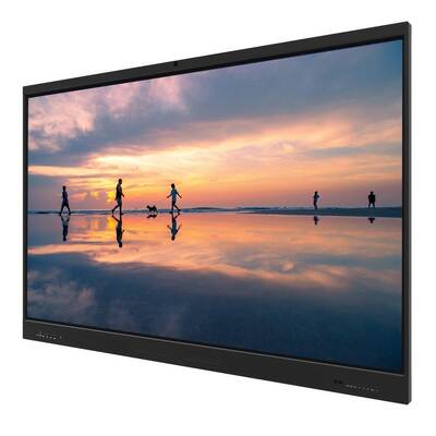 वाईफाई और एकीकृत शिक्षण सॉफ़्टवेयर के साथ पोर्टेबल 75 इंच शून्य गैप इंटरैक्टिव व्हाइटबोर्ड