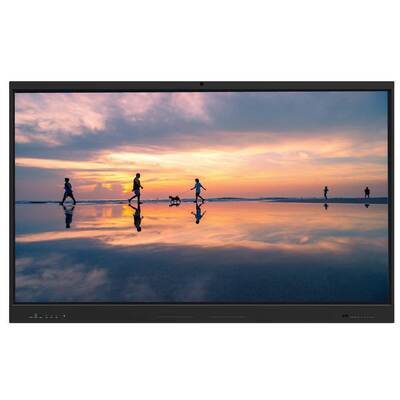 वाईफाई और एकीकृत शिक्षण सॉफ़्टवेयर के साथ पोर्टेबल 75 इंच शून्य गैप इंटरैक्टिव व्हाइटबोर्ड