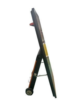 खुदरा स्टोर के लिए SDK फ़ंक्शन के साथ 43-इंच पोर्टेबल बैटरी एलसीडी विज्ञापन प्लेयर डिजिटल साइनेज डिस्प्ले IP65 आउटडोर कियोस्क