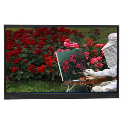 55 इंच मल्टी टच स्क्रीन इंटरेक्टिव व्हाइटबोर्ड विंडोज एंड्रॉइड डुअल ओएस स्मार्ट बोर्ड के साथ