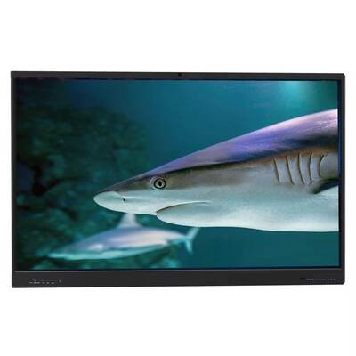 20 पॉइंट टच के साथ इंटरैक्टिव फ्लैट पैनल 350 सीडी/एम2 ब्राइटनेस और 50,000 घंटे का जीवनकाल