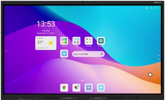 4K EDLA 75 इंच इंटरैक्टिव पैनल स्मार्ट बोर्ड स्कूल सम्मेलन के लिए