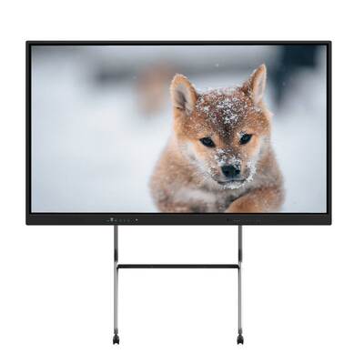 86 इंच इंटरैक्टिव फ्लैट पैनल, एंड्रॉइड वाईफाई और एकीकृत व्हाइटबोर्ड सॉफ्टवेयर के साथ, कक्षाओं और कार्यालयों के लिए