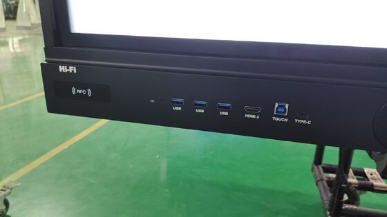 65 इंच इन्फ्रारेड आईबोर्ड इंटरएक्टिव व्हाइटबोर्ड 10 टच पॉइंट्स