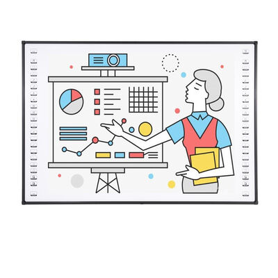 102 इंच इन्फ्रारेड इंटरैक्टिव व्हाइटबोर्ड कक्षा और कार्यालय के लिए