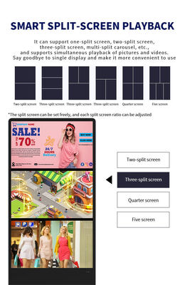 एंड्रॉयड सिस्टम आधारित डिजिटल साइनेज इन्फ्रारेड टच स्क्रीन के साथ इंटरैक्टिव डिस्प्ले समाधान प्रदान करना और उपयोगकर्ता जुड़ाव को बढ़ाना