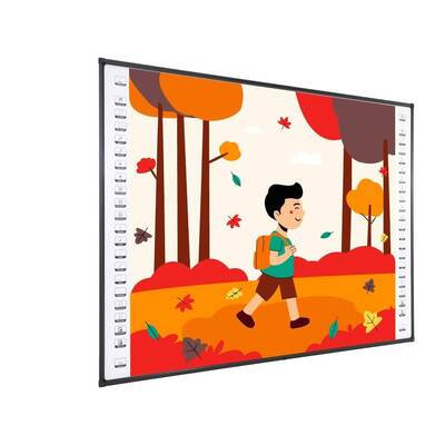 आईबोर्ड इन्फ्रारेड टच के साथ स्मार्ट आईआर व्हाइटबोर्ड अनुकूलन योग्य आकार 64-150 इंच एंड्रॉयड विंडोज स्कूल की बैठकों के लिए संगत