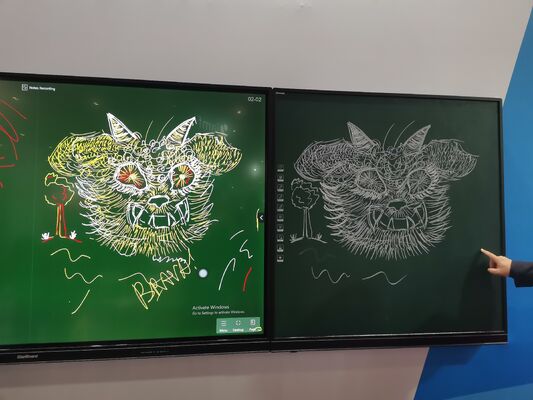 Digital Side boards Green boards for Interactive Flat Panel 75/86/98 inch