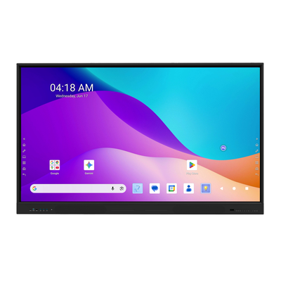 iBoard से Google EDLA प्रमाणित Android 16 इंटरैक्टिव फ़्लैट पैनल डिस्प्ले 65/75/86/98 इंच