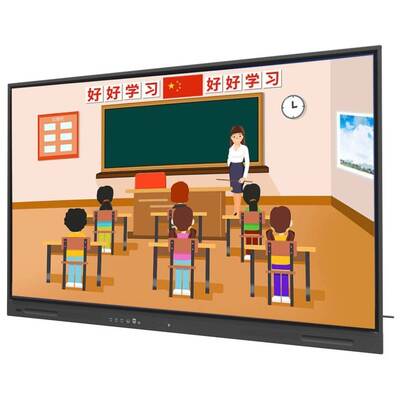 iBoard 98 इंच बिजनेस इंटरैक्टिव व्हाइटबोर्ड मीटिंग के लिए स्मार्ट ब्लैकबोर्ड समाधान