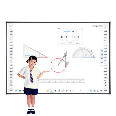 शिक्षा के लिए Iboard इलेक्ट्रॉनिक स्मार्ट इंटरएक्टिव बोर्ड इन्फ्रारेड इंटरएक्टिव टच