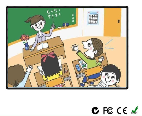 103 इंच टच स्क्रीन प्रोजेक्टर बोर्ड एल्यूमीनियम फ्रेम डिजिटल कक्षा के लिए
