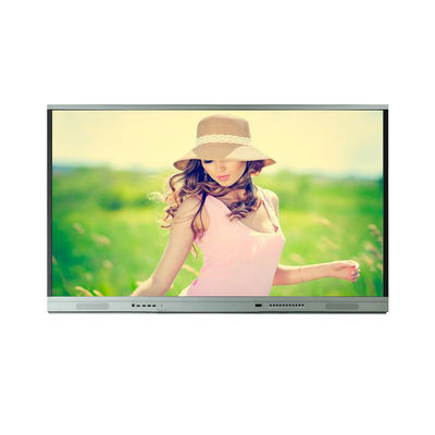 Android 9.0 4K LCD स्मार्ट बोर्ड 350cd / m2 32768 * 32768 रेजोल्यूशन