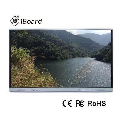 2.4 इंच वाईफ़ाई के साथ 65 इंच इंटरएक्टिव टच स्क्रीन मॉनिटर एंड्रॉइड 9.0